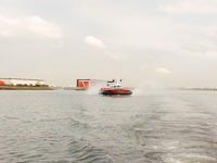 SRN craft operating with the Canadian Coastguard - Canadian Coastguard Hovercraft - Clips from a movie capture (Paul Brett).
